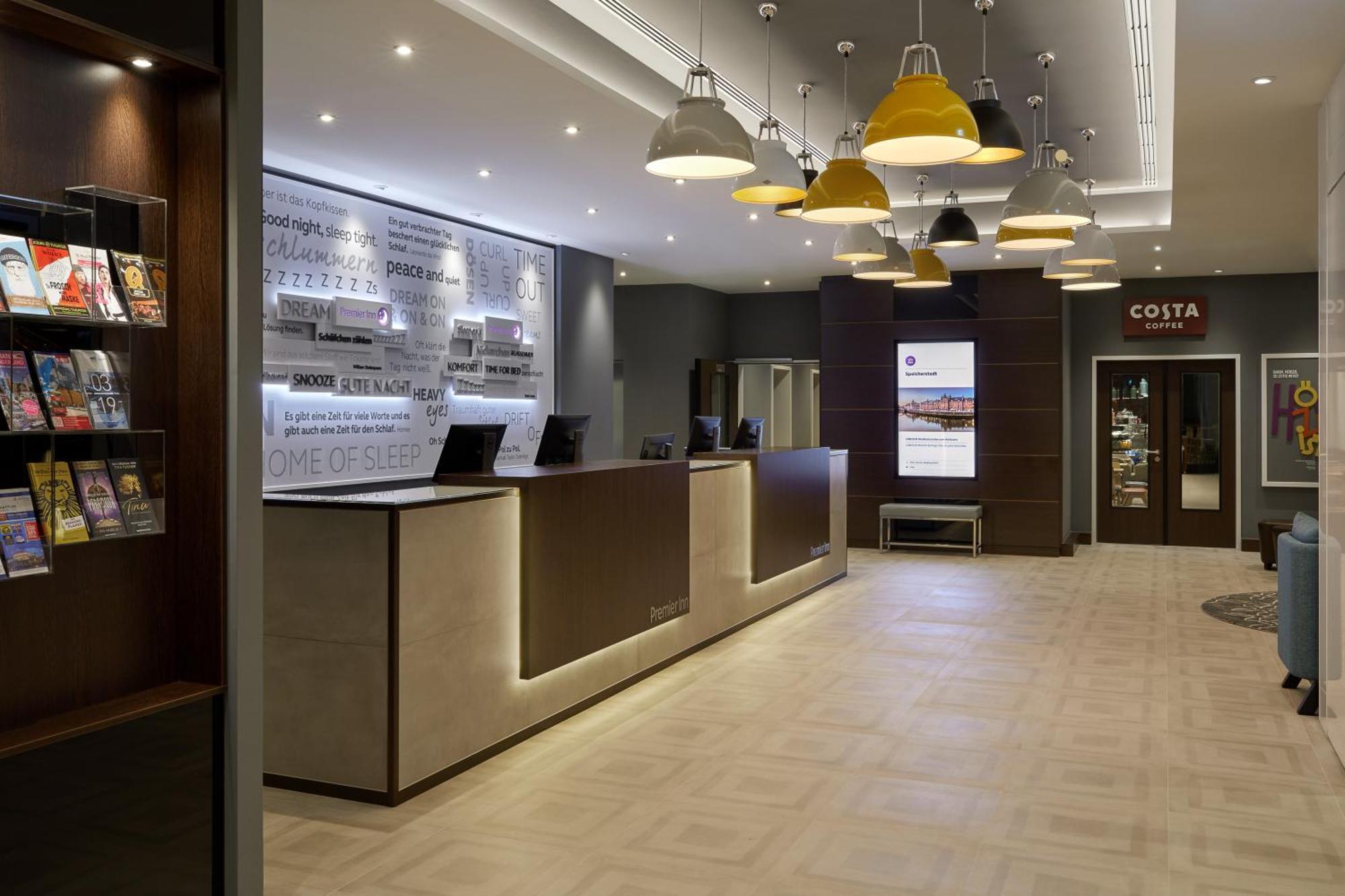 Premier Inn Hamburg City Zentrum Eksteriør bilde